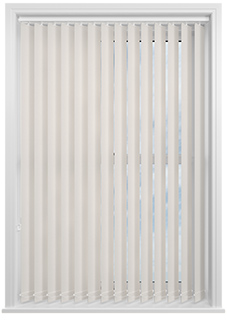 Sorrento (Blackout), Off White - Vertical Blind